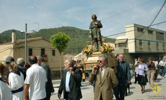 Seguici de Sant Isidre durant la Festa Major