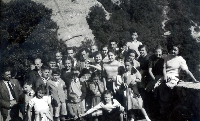 Romeria de la parròquia de Santa Maria a Montserrat