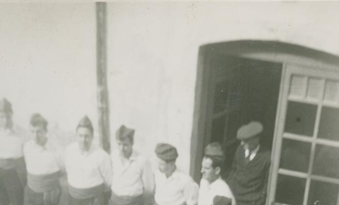 Grup de cantaires de caramelles dirigits per Esteve Fisas