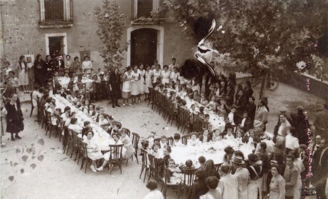 Festa del catecisme a la plaça de l'Església