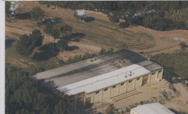 Imatges aèries de la zona industrial de can Mascaró