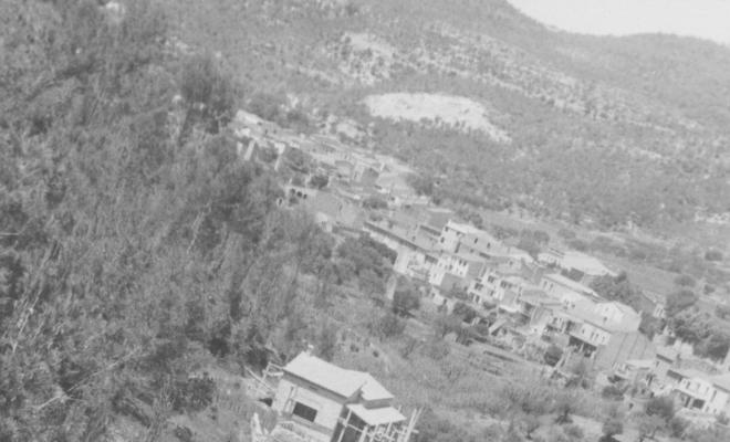 Vista del camp de futbol vell de la Palma de Cervelló