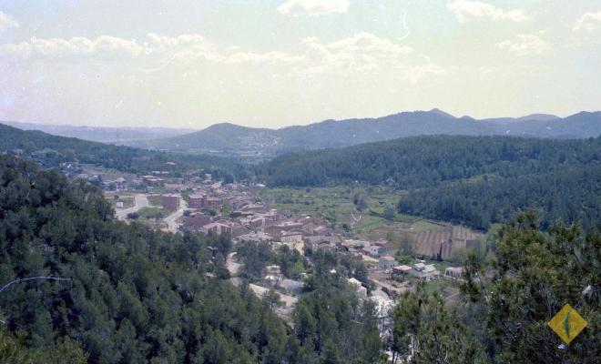 Vista general de la Palma de Cervelló