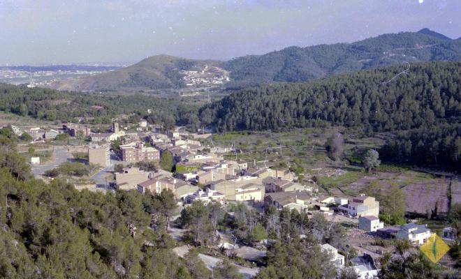 Vista general de la Palma de Cervelló