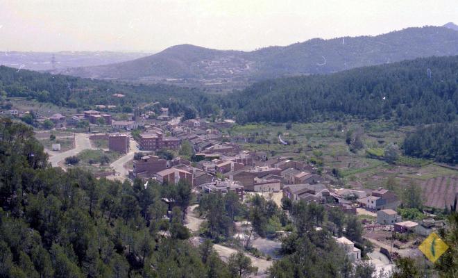 Vista general de la Palma de Cervelló