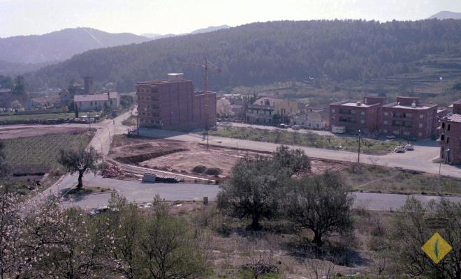 Terrenys preparats per a la construcció del poliesportiu de la Unió Esportiva la Palma