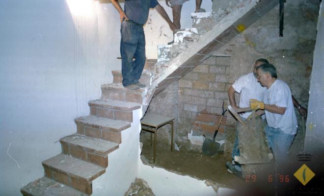 Obres de manteniment a la Societat Aliança Palmarenca