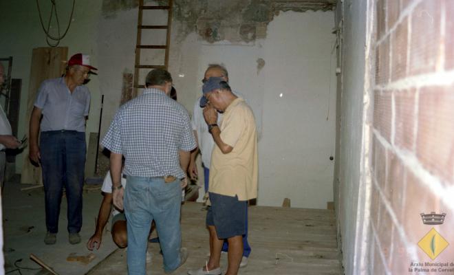 Obres de manteniment de l'Aliança Palmarenca