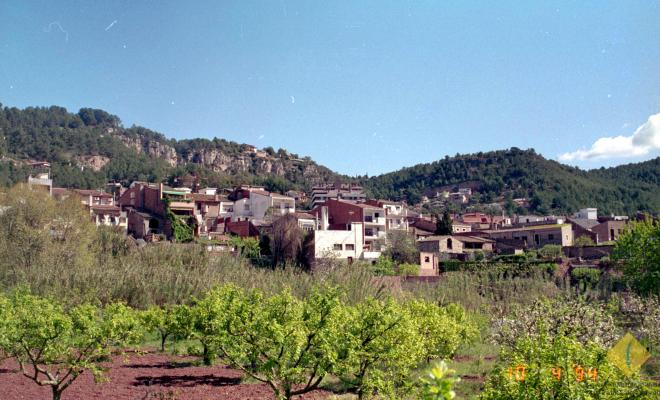 Vista d'una part de la Palma de Cervelló
