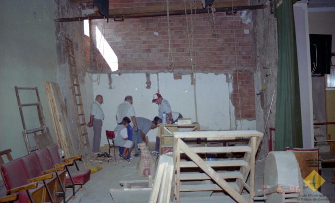 Obres de manteniment de l'Aliança Palmarenca