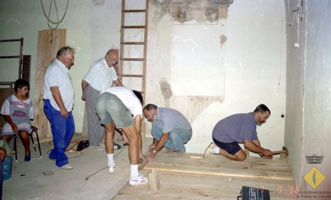 Obres de manteniment de l'Aliança Palmarenca