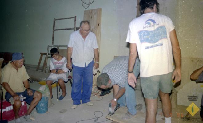 Obres de manteniment de l'Aliança Palmarenca