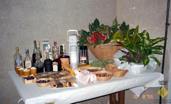 Sopar de Festa Major al carrer Santa Maria