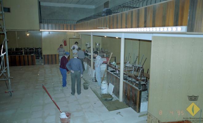 Obres de manteniment de l'Aliança Palmarenca
