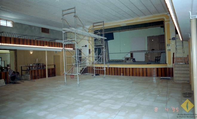 Obres de manteniment de l'Aliança Palmarenca
