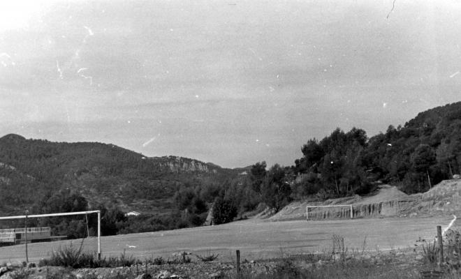 Vista del camp de futbol nou de la Palma