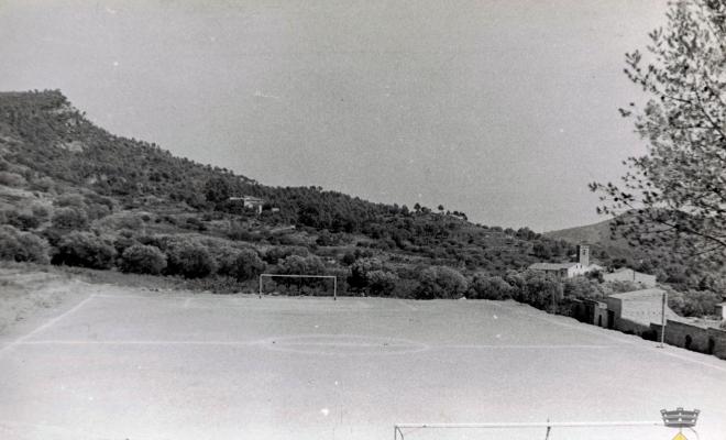 Vista del camp de futbol nou de la Palma