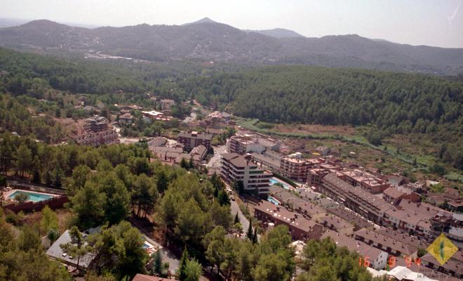 Vista parcial de la Palma de Cervelló