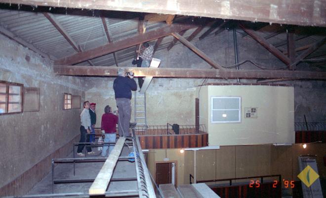 Obres a la seu de la Societat Aliança Palmarenca