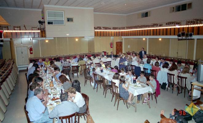 Dinar a la seu de la Societat Aliança Palmarenca