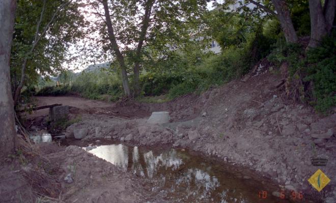 Obres de canalització d'aigües