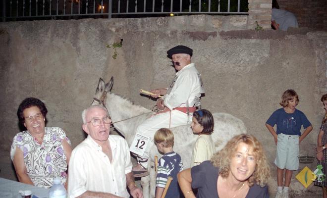 Sopar de Festa Major al carrer Santa Maria