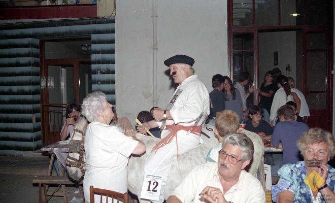 Sopar de Festa Major al carrer Santa Maria