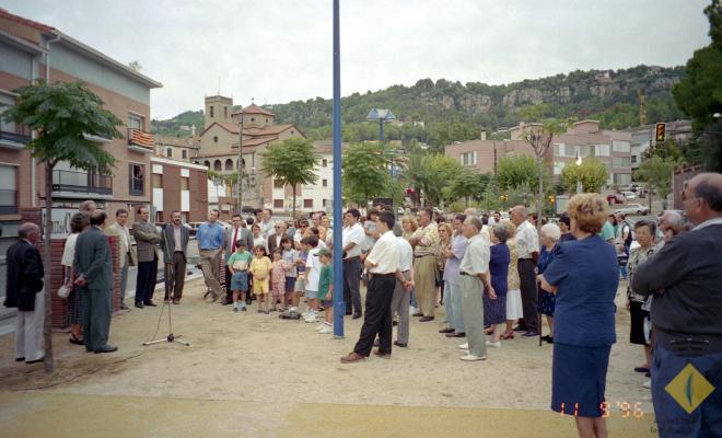 Inauguració de la plaça Onze de Setembre