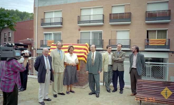 Inauguració de la plaça Onze de Setembre