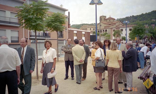 Inauguració de la plaça Onze de Setembre