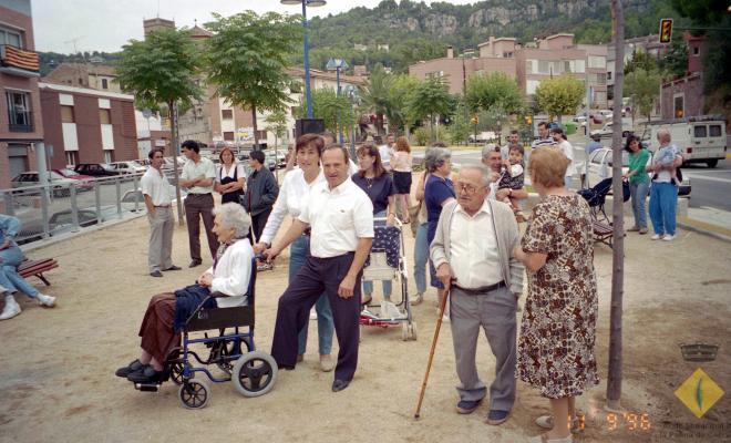 Inauguració de la plaça Onze de Setembre