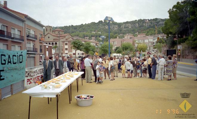 Inauguració de la plaça Onze de Setembre