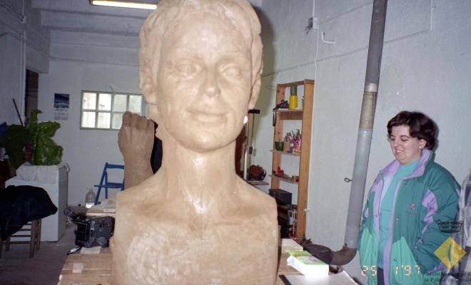 Procés de creació dels gegants de la Palma de Cervelló