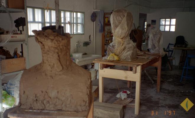 Procés de creació dels gegants de la Palma de Cervelló