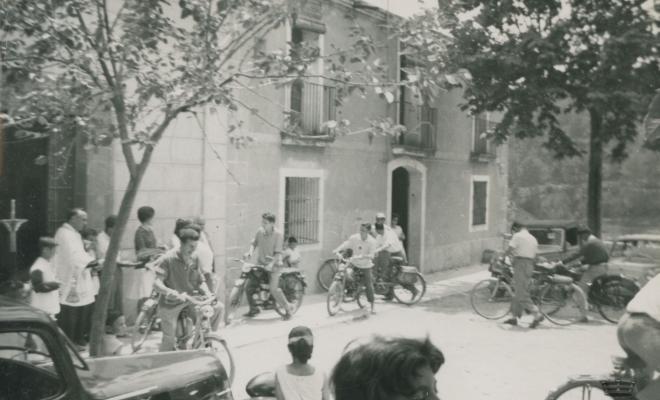 Benedicció de bicicletes per Sant Cristòfol
