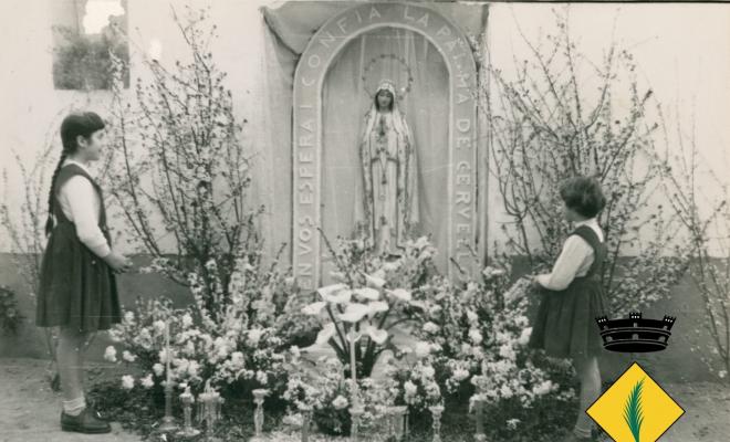 Altar de la Mare de Déu de Fàtima al carrer Sant Isidre