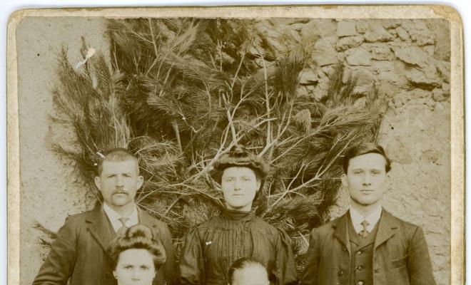Retrat de la família Casas Roca de Cal Benet