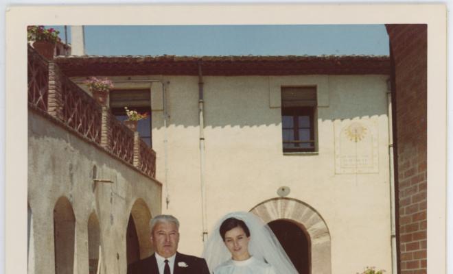 Casament de Rosa Albertí i Antonio Busquet a la Palma de Cervelló