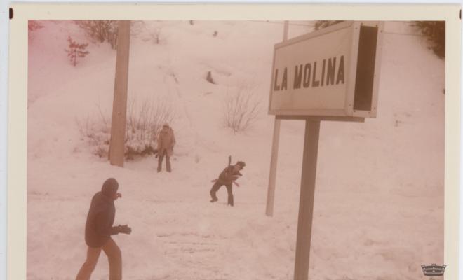 Batalla de neu a la Molina