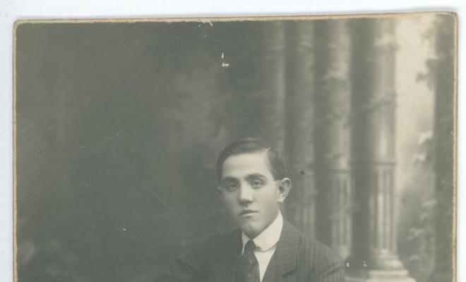 Retrat d'estudi de Marcel·lí Planas