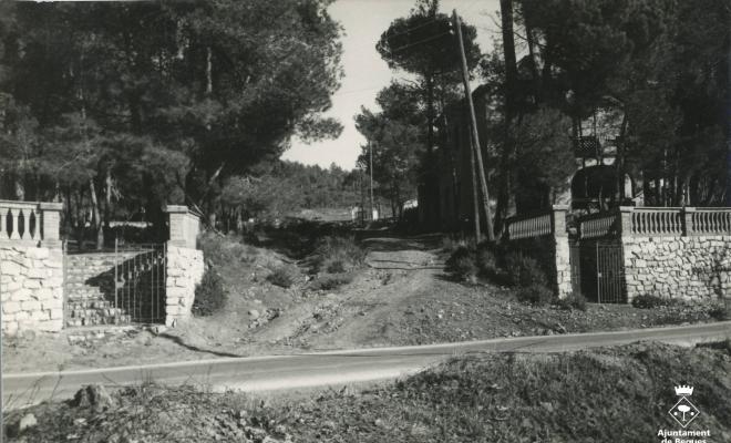 Carrer Comte d'Urgell a tocar amb Torres Vilaró
