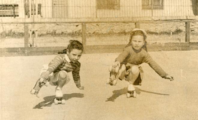 Hoquei i patinatge artístic a la Piscina Vella