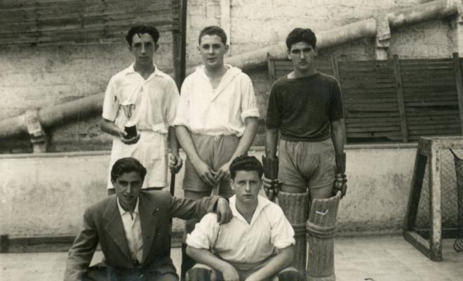 Equip d'hoquei patins de Terrassa que acabaran jugant a la Sagrada Familia o Epic