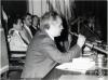 Presa de possessió de l'alcalde i regidors. Eleccions municipals de maig del 1983. Sabadell