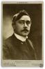 Retrat d'estudi del dramaturg belga Maurice Maeterlinck. París.