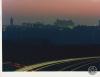 Vista panoràmica de Sabadell durant la posta de sol