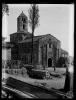 Façana principal de l'església romànica de Santa Maria de Terrassa