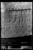 Fragment de la capa de l'abat Arnau Ramon de Biure, amb decoracions geomètriques i zoomòrfiques. Sant Cugat del Vallès