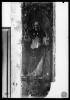 Sant Tomàs d'Aquino. Detall de les polseres del retaule de Sant Vincenç de Jonqueres. Exposició rosariana. Acadèmia Catòlica. Sabadell