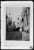 Arc de la Borriana (arc d'en Casanoves) que unia les cases del carrer Borriana amb les de la Plaça Major. Sabadell